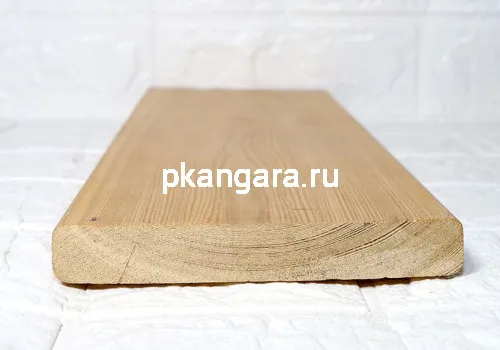 Планкен прямой из лиственницы (сечение 16х60mm) фото 2